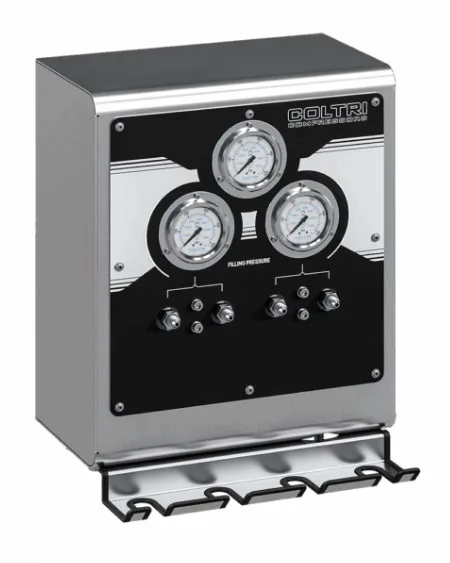 Double Pressure Remote Charging Panel 200 or 300 Bar